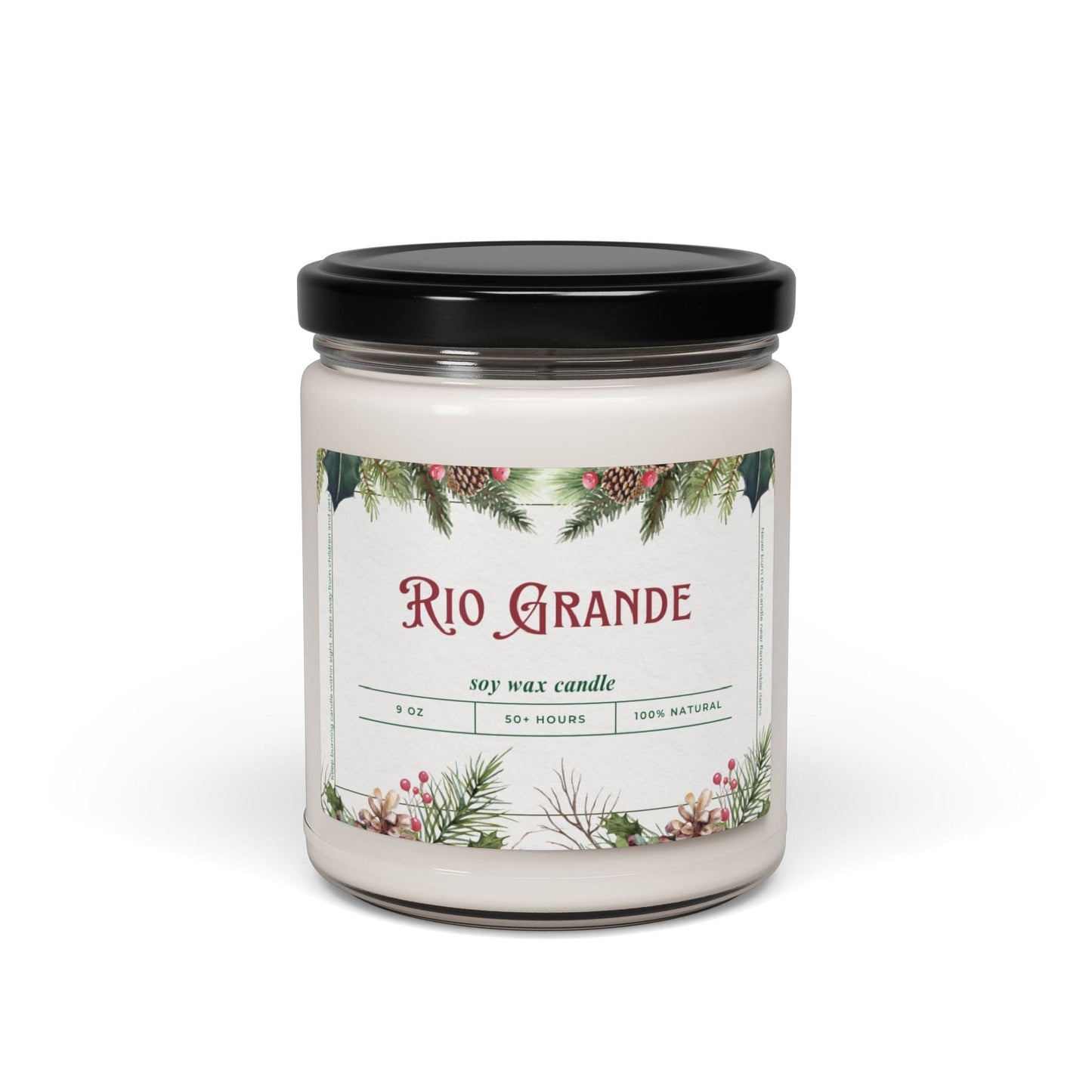 Take the 2nd Exit Florida Villages of  Rio Grande Christmas Candle 9oz. Soy wax