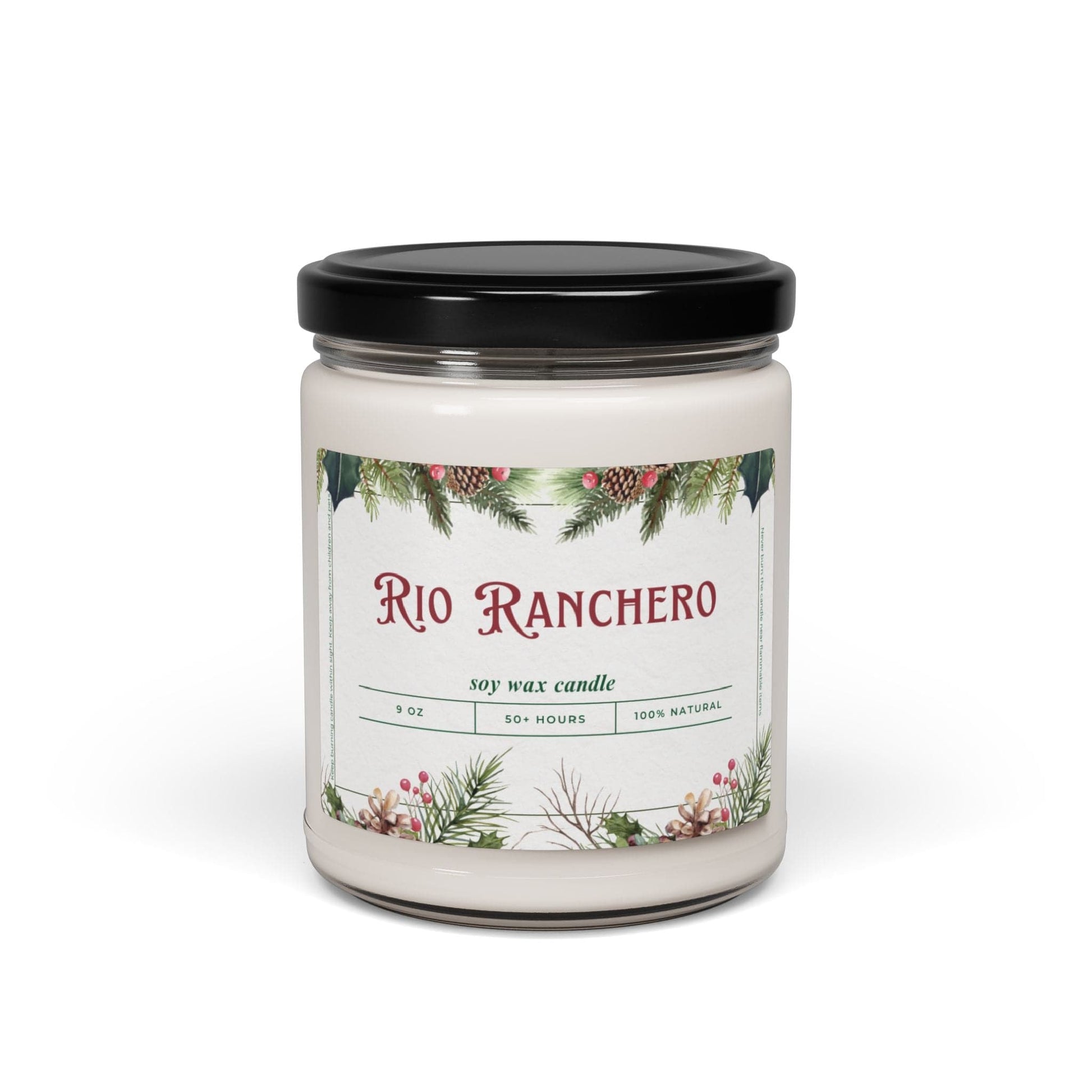 Take the 2nd Exit Florida Villages of  Rio Ranchero Christmas Candle 9oz. Soy wax