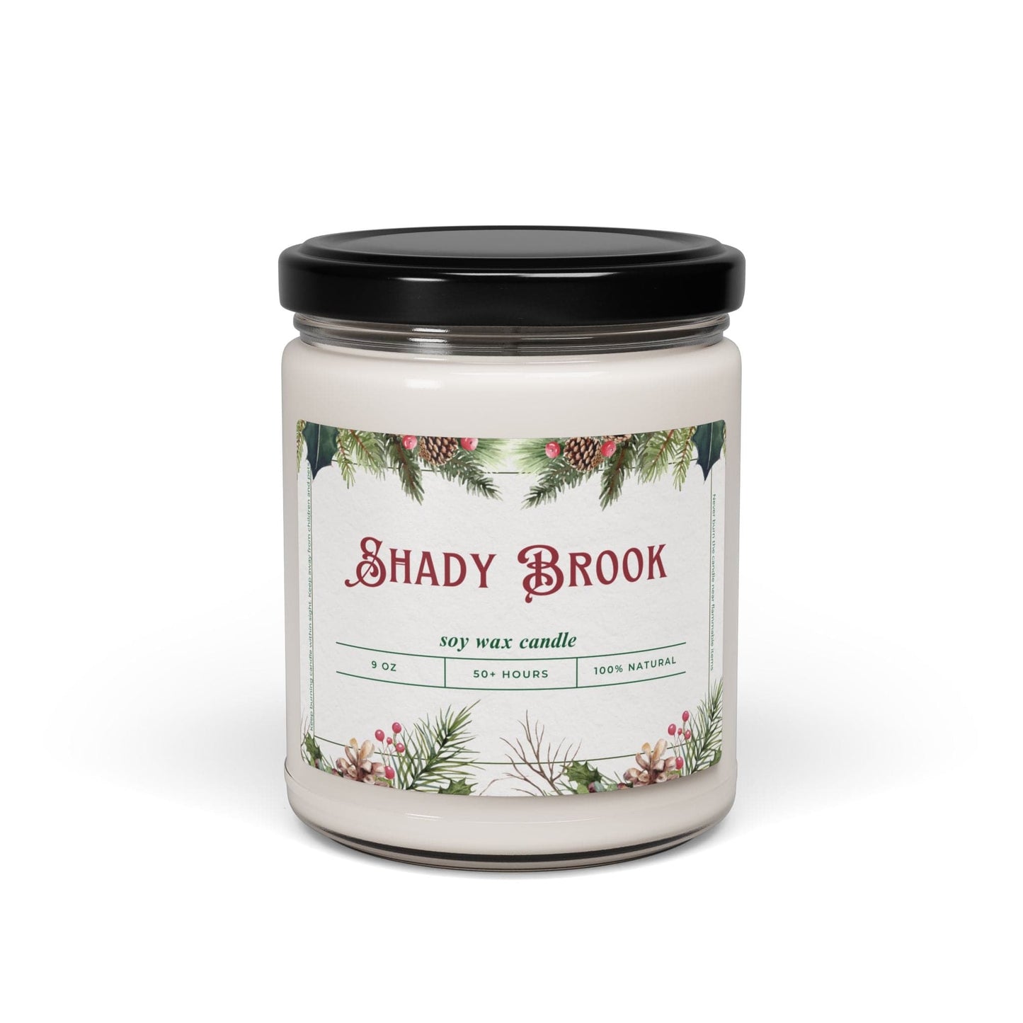 Printify Florida Villages of  Shady Brook Christmas Candle 9oz. Soy wax