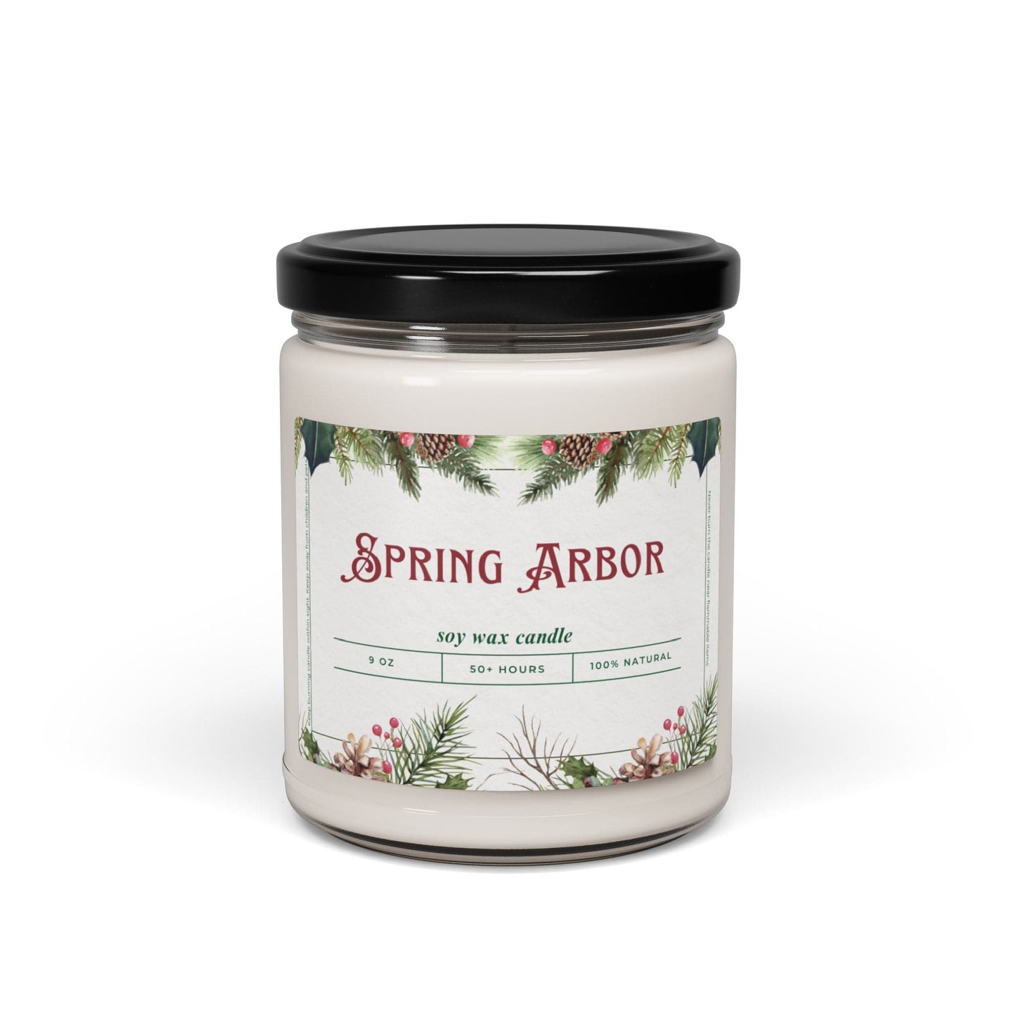 Take the 2nd Exit Florida Villages of  Spring Arbor Christmas Candle 9oz. Soy wax
