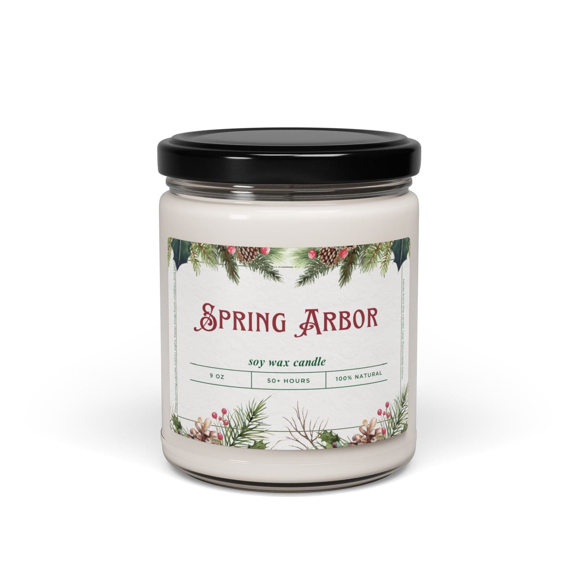 Take the 2nd Exit Florida Villages of  Spring Arbor Christmas Candle 9oz. Soy wax