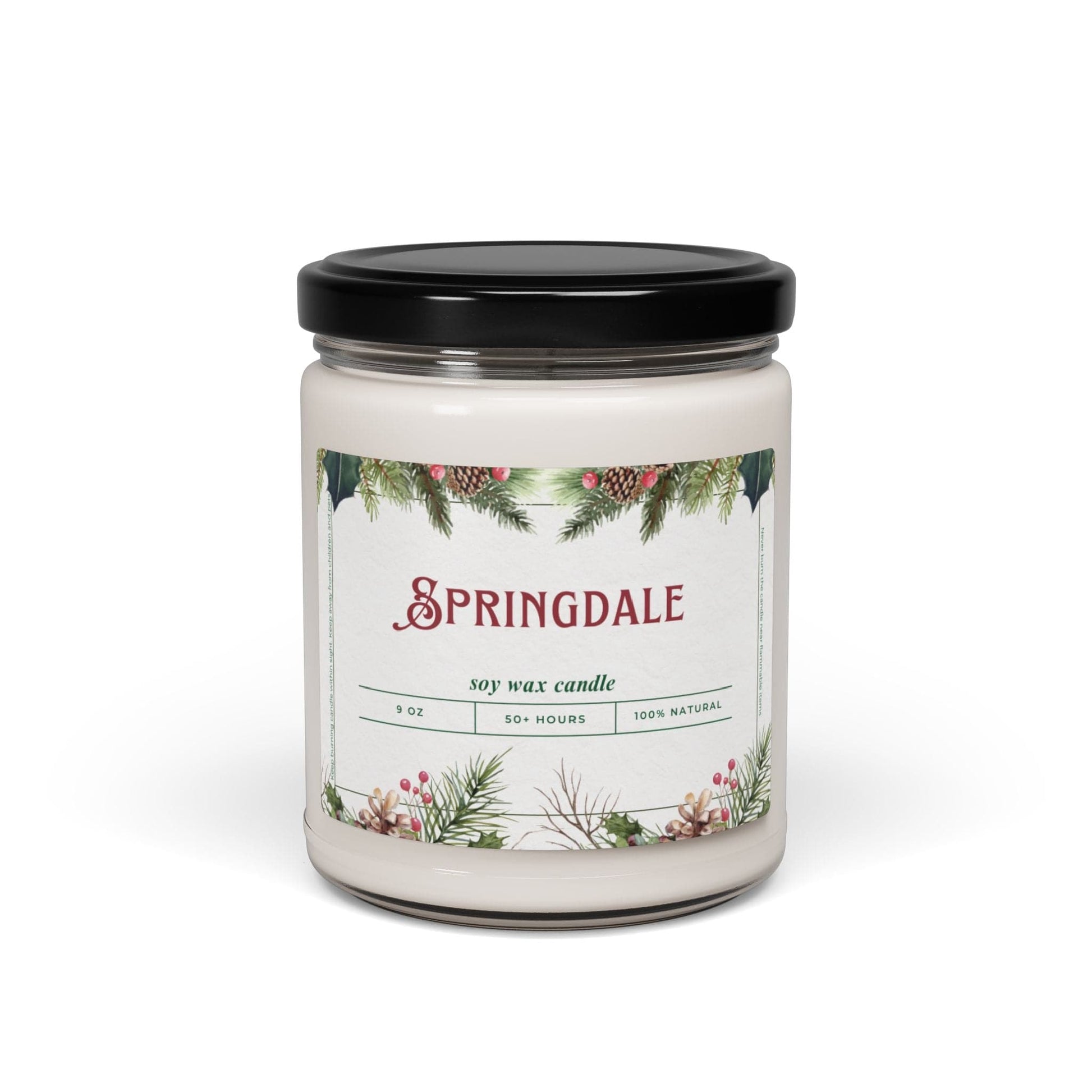 Take the 2nd Exit Florida Villages of  Springdale Christmas Candle 9oz. Soy wax