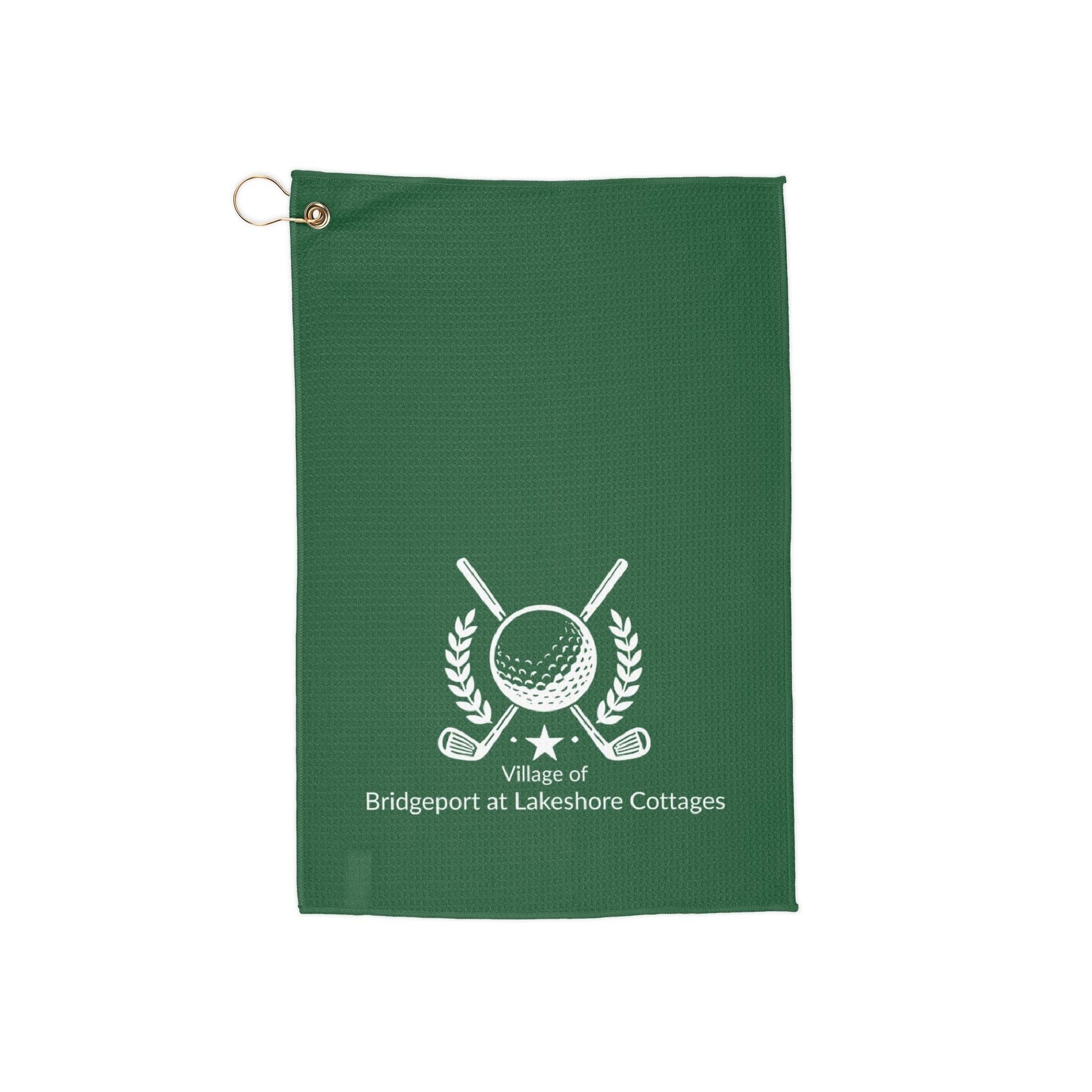 Take the 2nd Exit Florida Villages of  Village of Bridgeport at Lakeshore Cottages Green Golf Towel