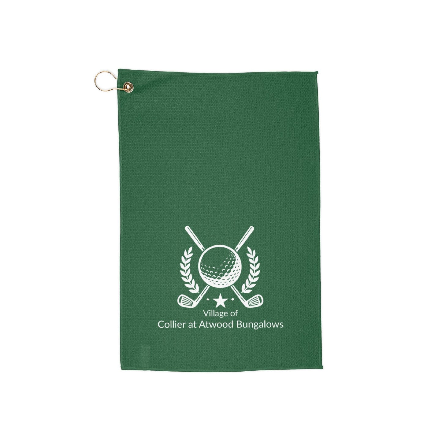 Take the 2nd Exit Florida Villages of  Village of Collier at Atwood Bungalows Green Golf Towel