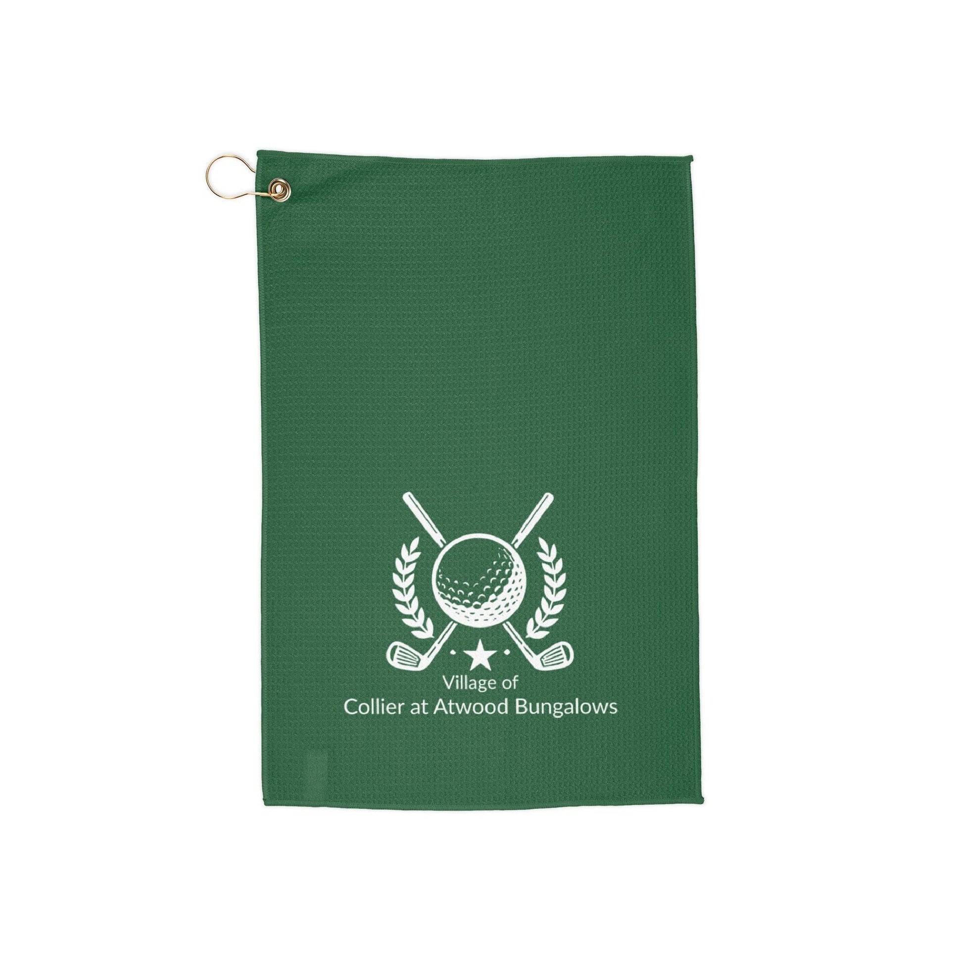 Take the 2nd Exit Florida Villages of  Village of Collier at Atwood Bungalows Green Golf Towel