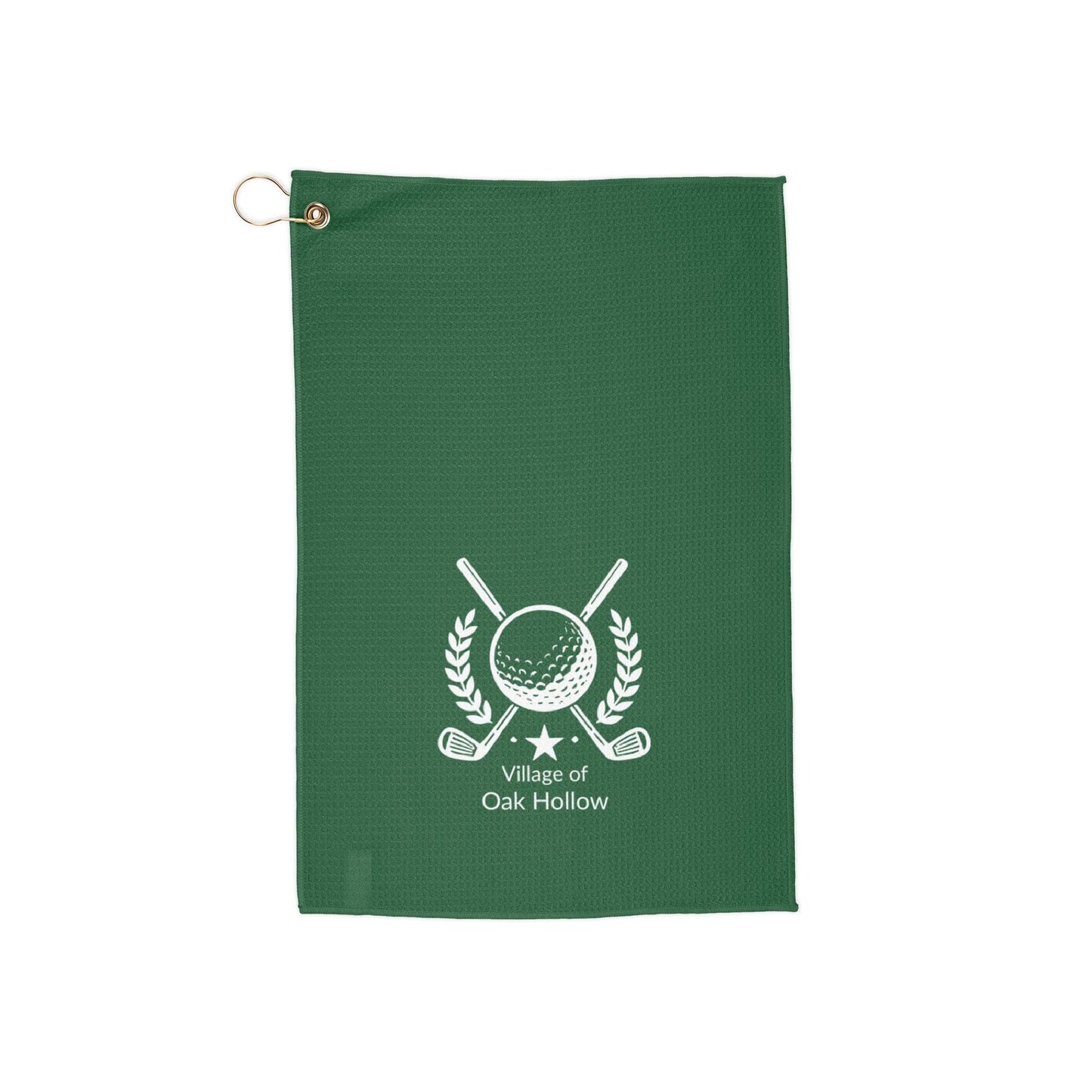 Take the 2nd Exit Florida Villages of  Village of Oak Hollow Green Golf Towel
