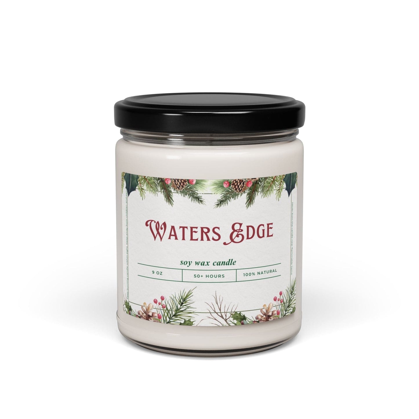 Printify Florida Villages of  Waters Edge Christmas Candle 9oz. Soy wax