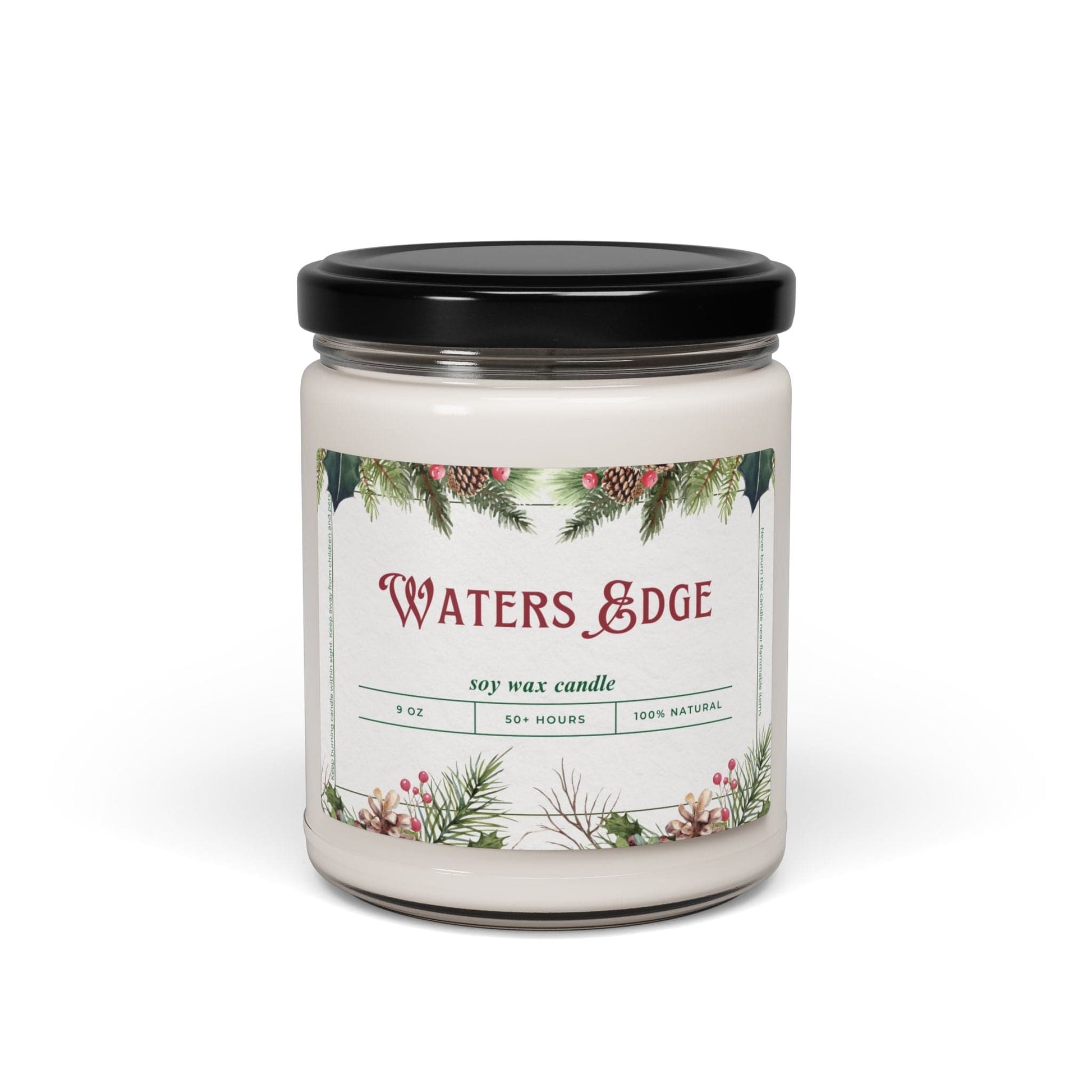Printify Florida Villages of  Waters Edge Christmas Candle 9oz. Soy wax
