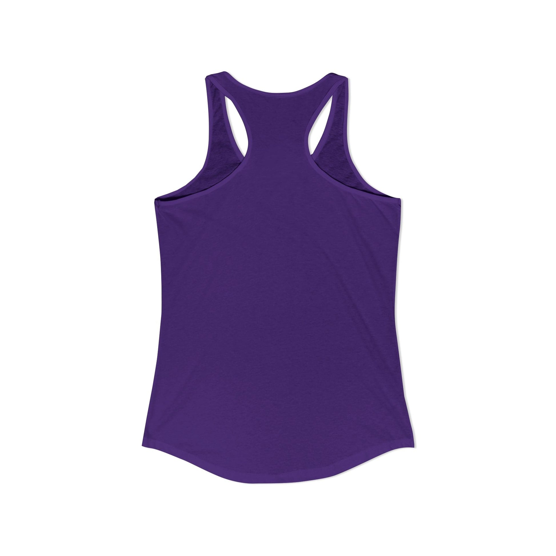 Printify Florida Villages of  Women's Ideal Racerback Tank - Love & Light Flag & Rifle Line (Color Guard)
