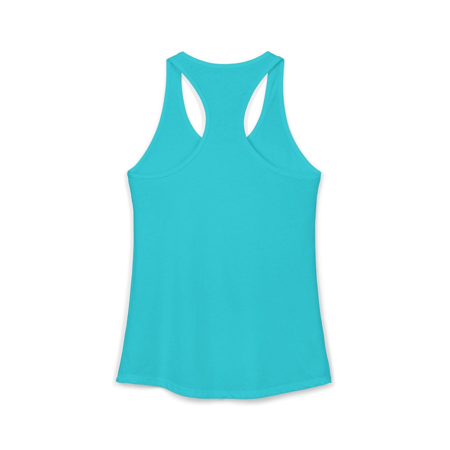 Printify Florida Villages of  Women's Ideal Racerback Tank - Love & Light Flag & Rifle Line (Color Guard)