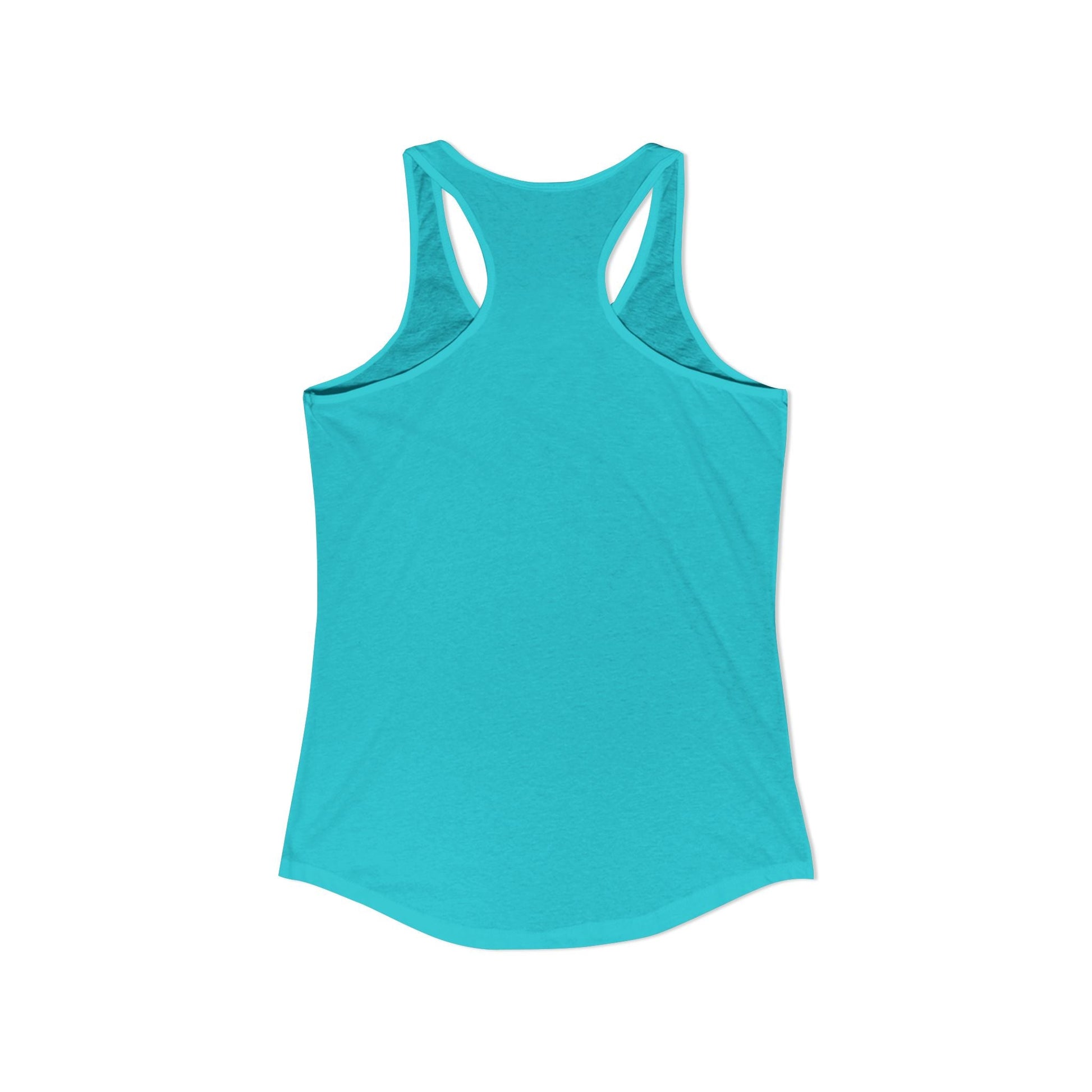 Printify Florida Villages of  Women's Ideal Racerback Tank - Love & Light Flag & Rifle Line (Color Guard)