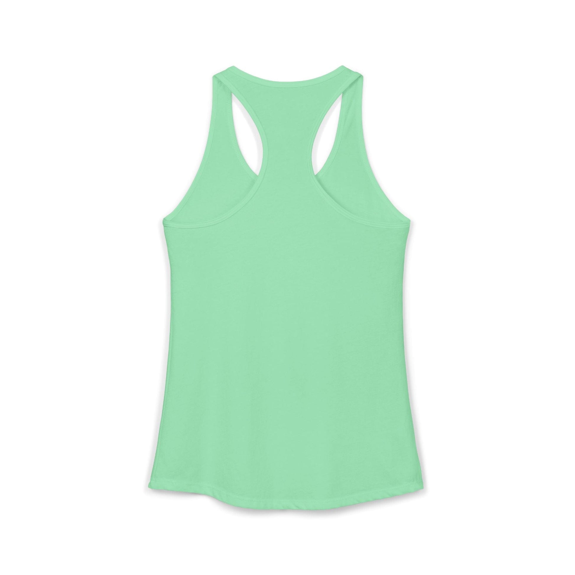 Printify Florida Villages of  Women's Ideal Racerback Tank - Love & Light Flag & Rifle Line (Color Guard)