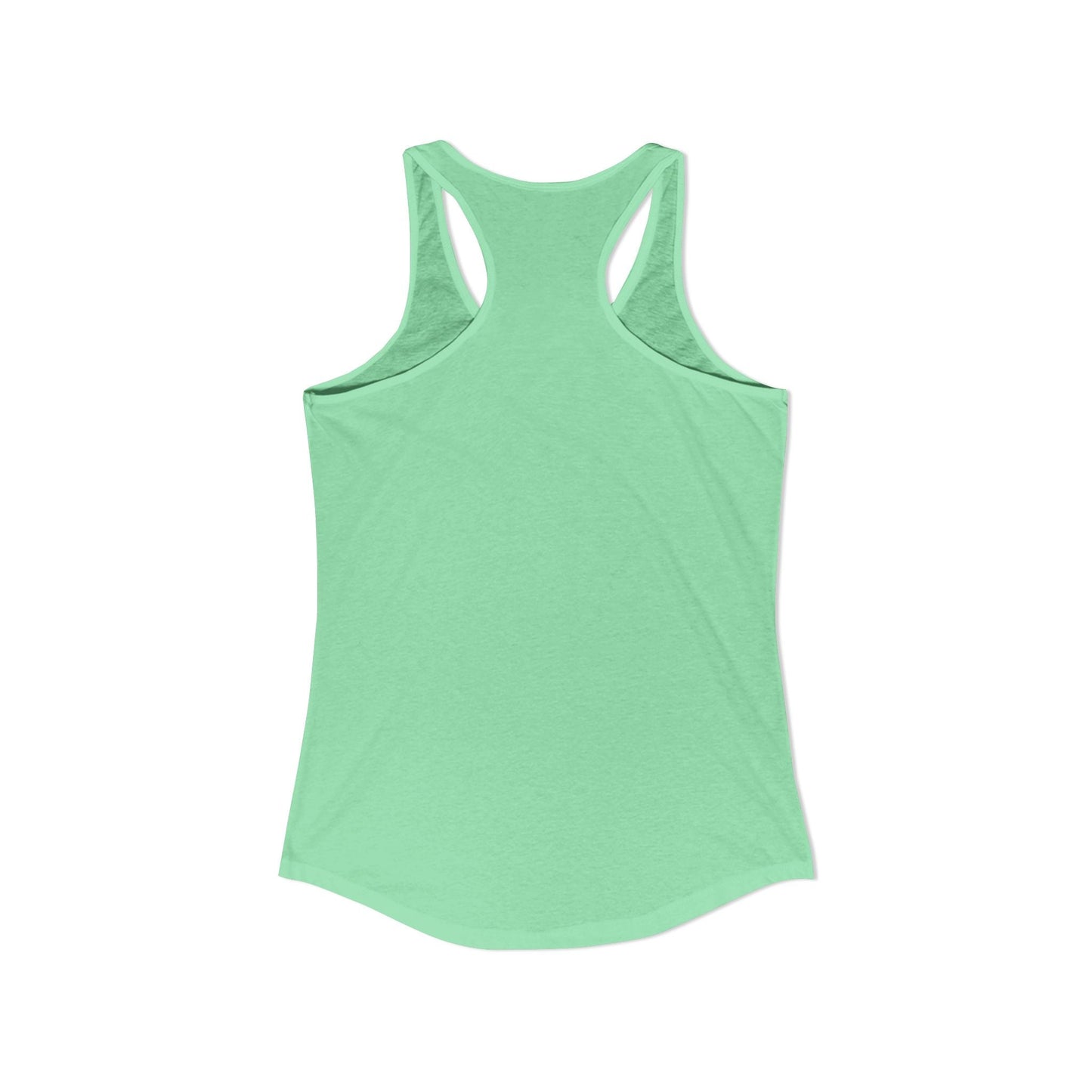 Printify Florida Villages of  Women's Ideal Racerback Tank - Love & Light Flag & Rifle Line (Color Guard)