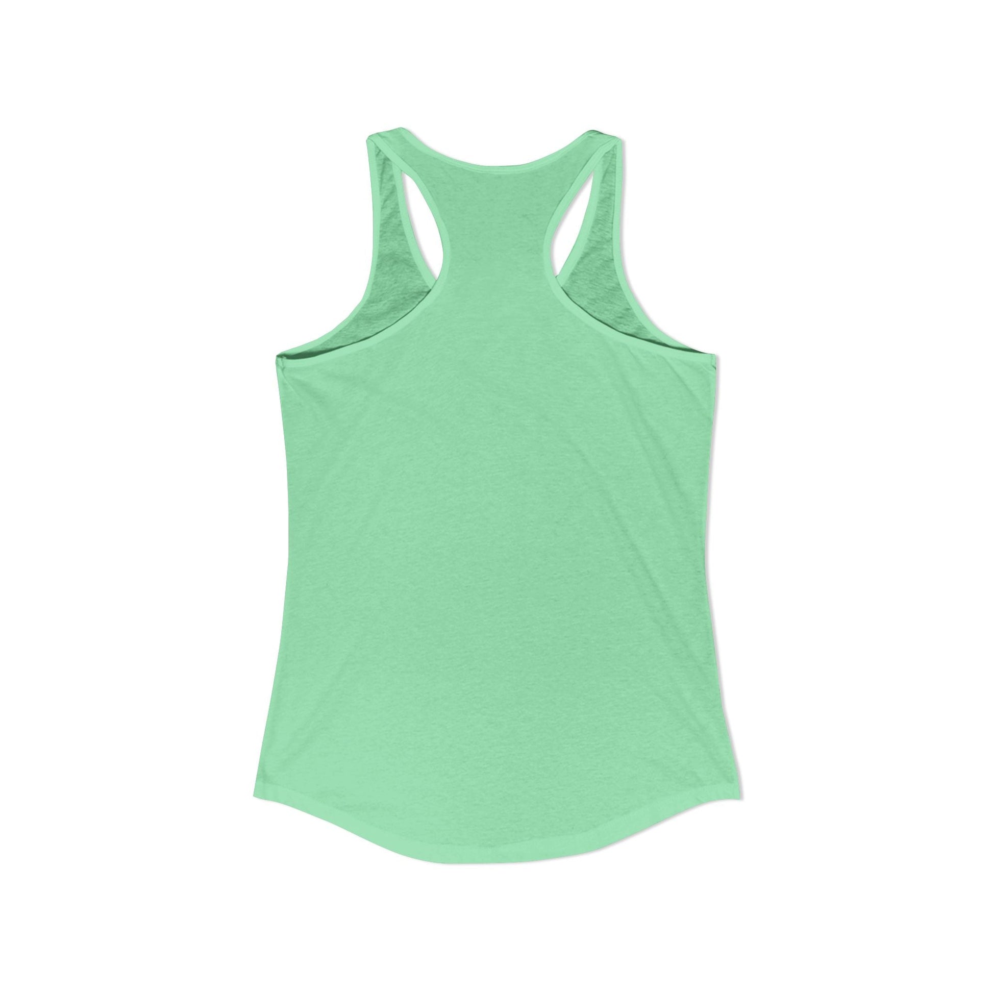 Printify Florida Villages of  Women's Ideal Racerback Tank - Love & Light Flag & Rifle Line (Color Guard)