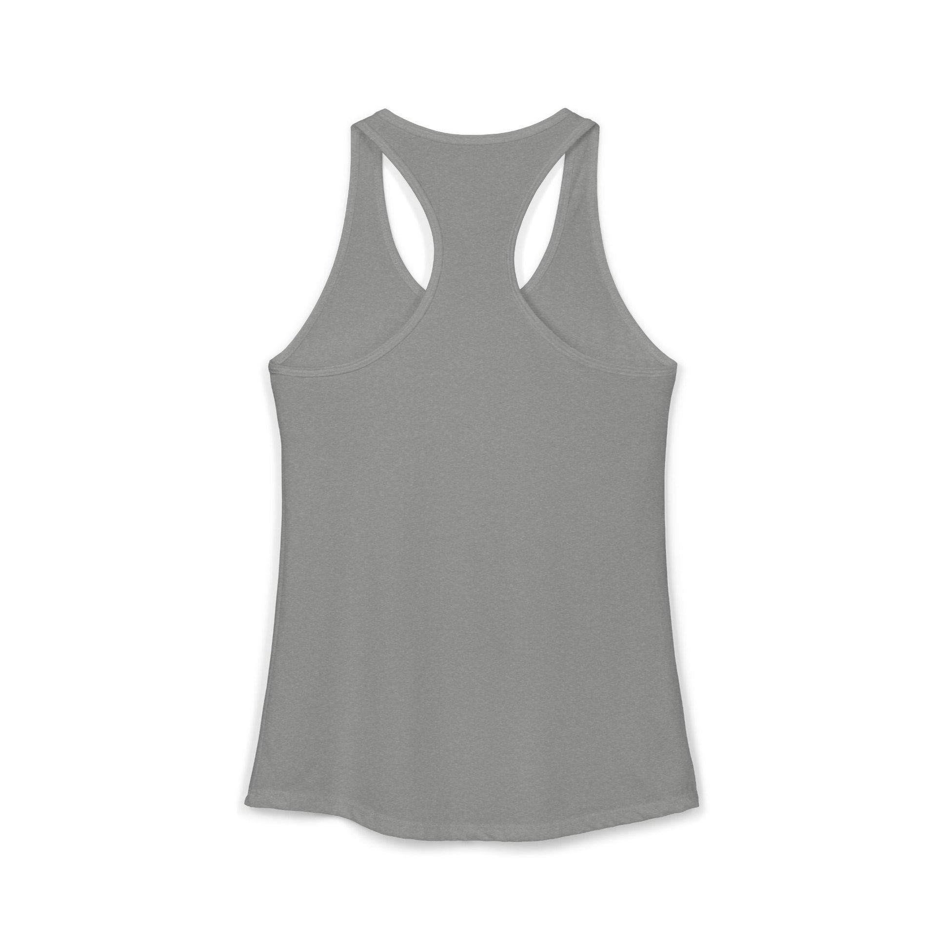 Printify Florida Villages of  Women's Ideal Racerback Tank - Love & Light Flag & Rifle Line (Color Guard)