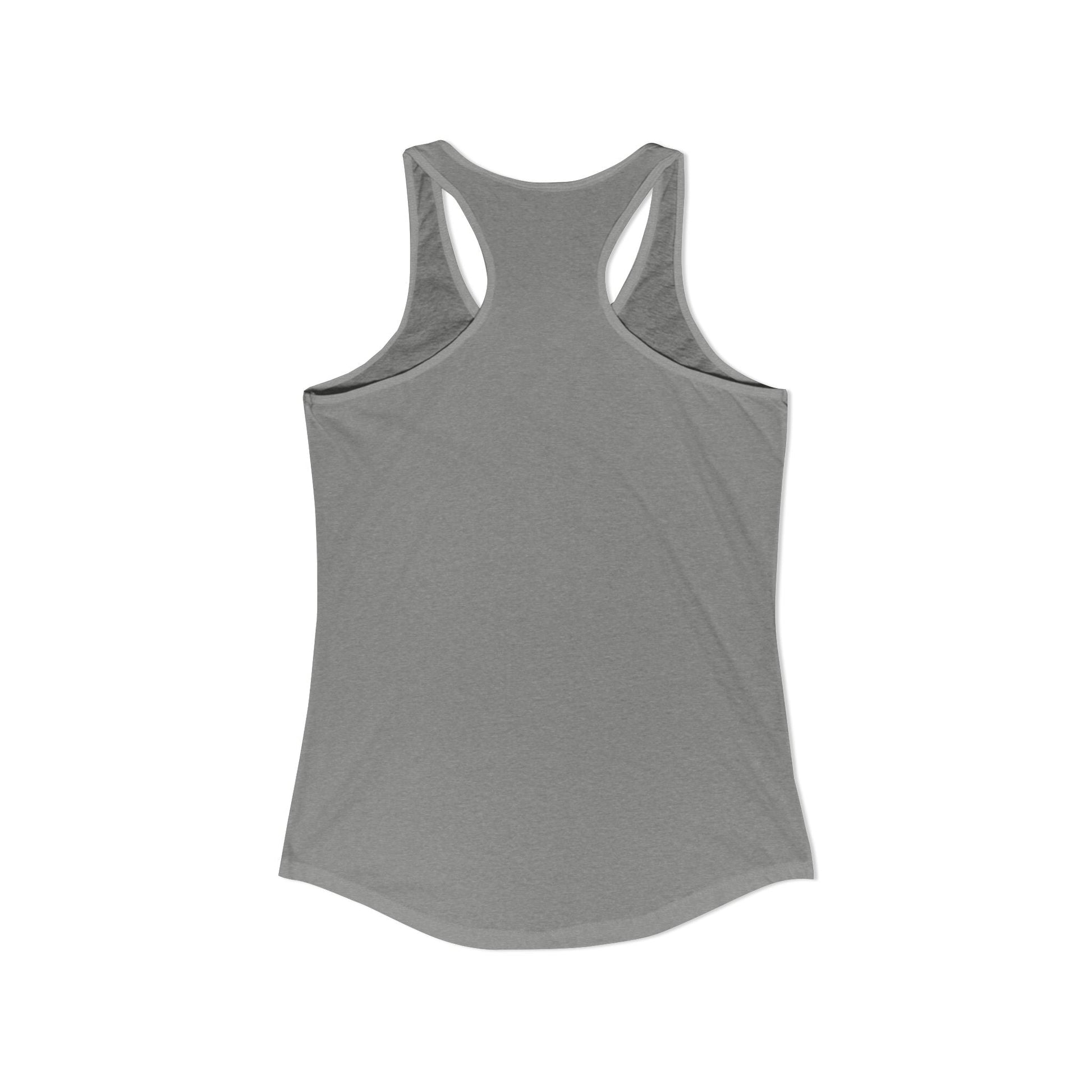 Printify Florida Villages of  Women's Ideal Racerback Tank - Love & Light Flag & Rifle Line (Color Guard)