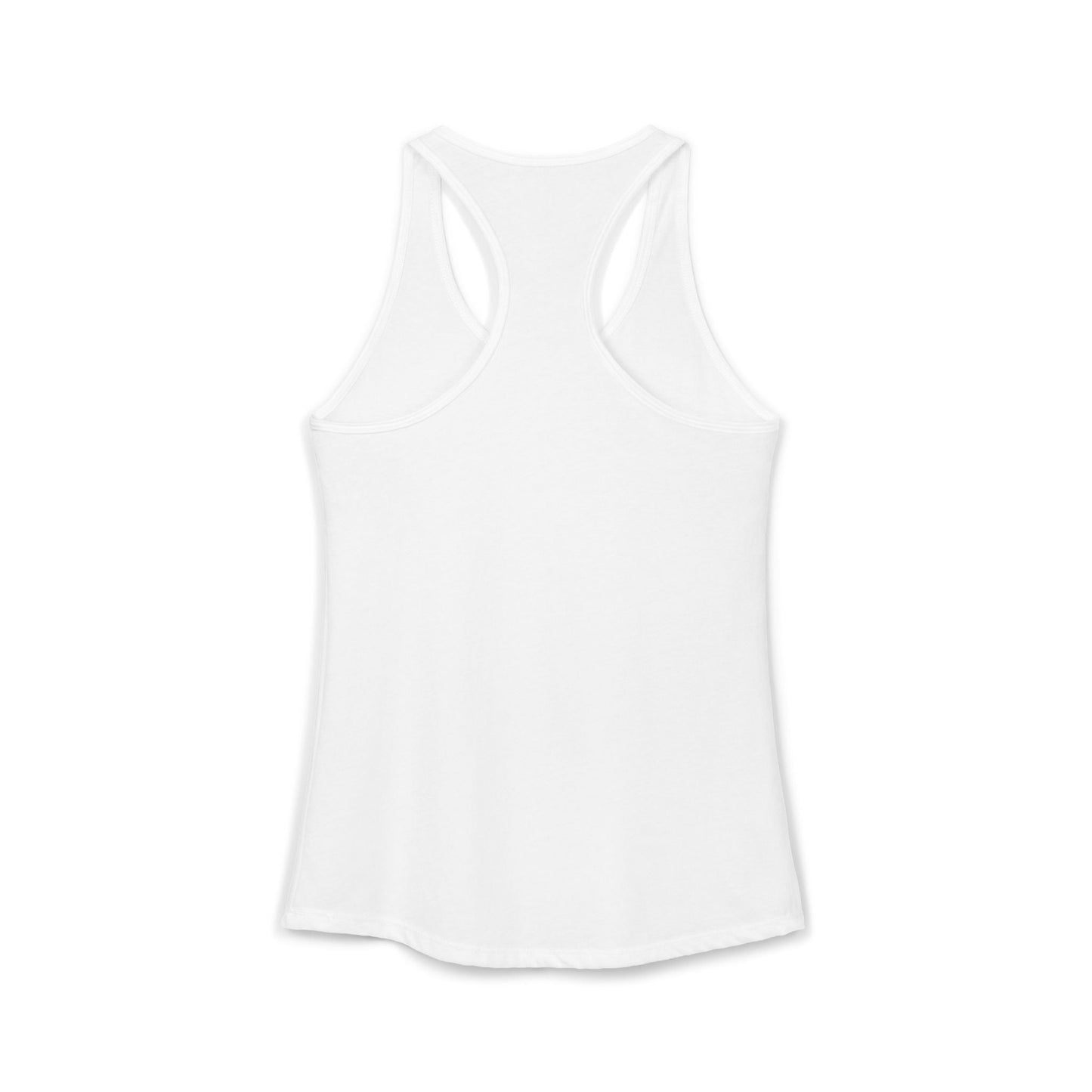 Printify Florida Villages of  Women's Ideal Racerback Tank - Love & Light Flag & Rifle Line (Color Guard)