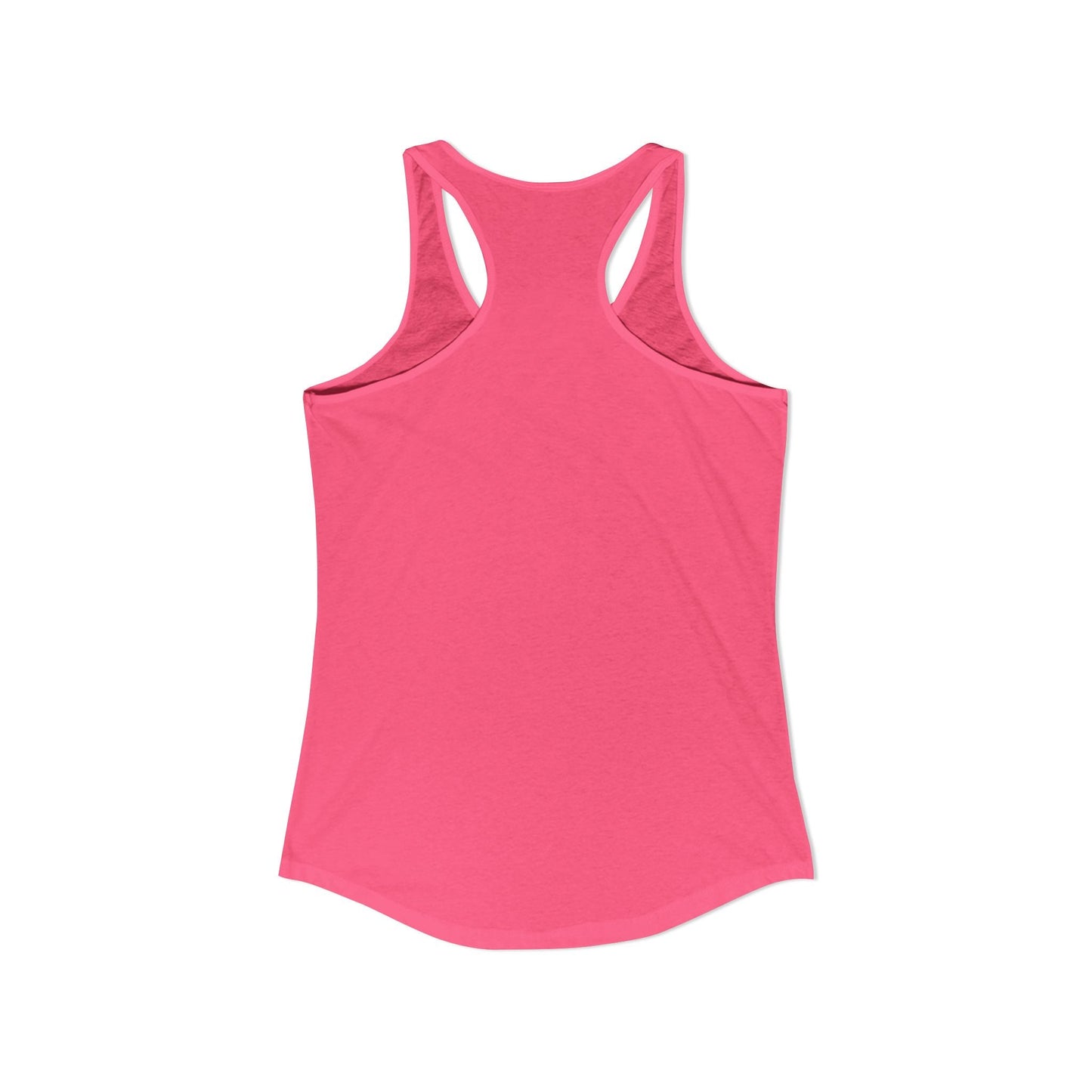 Printify Florida Villages of  Women's Ideal Racerback Tank - Love & Light Flag & Rifle Line (Color Guard)